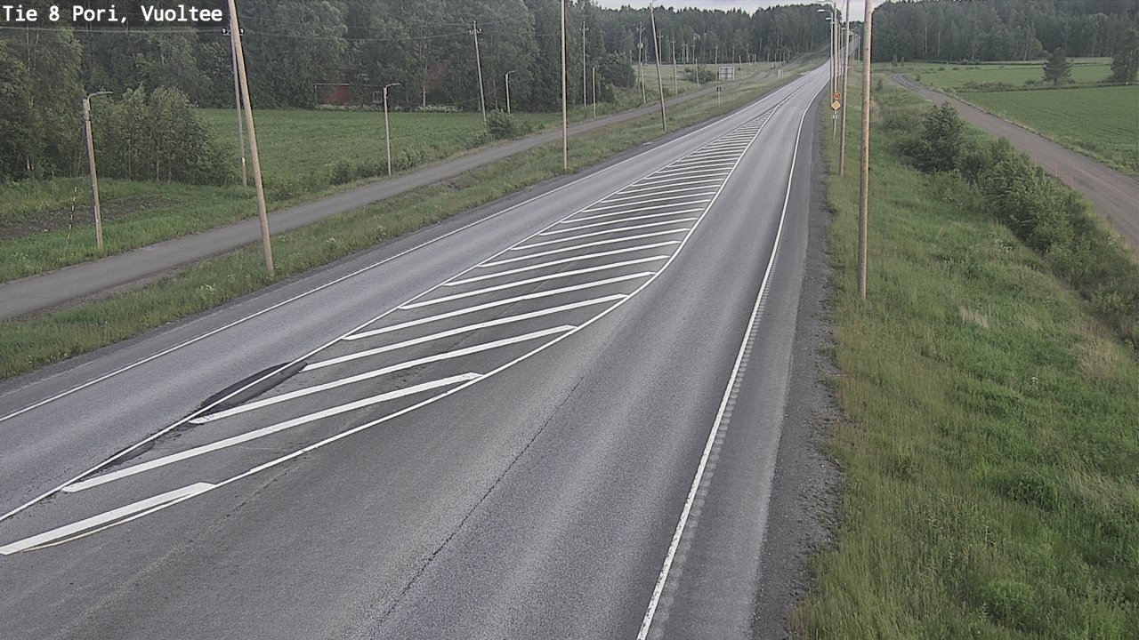 Kelikamerat Kuva Tie 8 Pori, Vuoltee, Pori, Satakunta