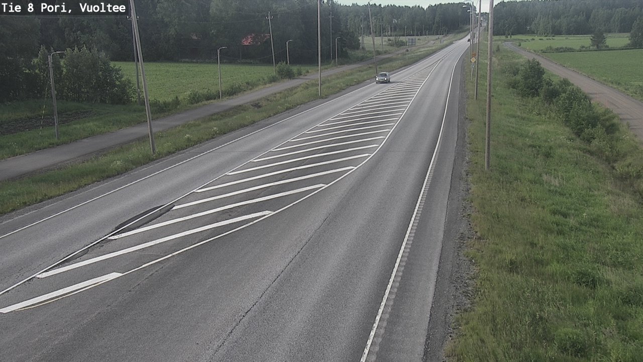 Kelikamerat Kuva Tie 8 Pori, Vuoltee, Pori, Satakunta