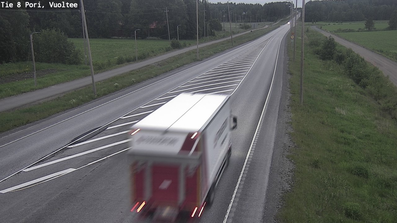 Kelikamerat Kuva Tie 8 Pori, Vuoltee, Pori, Satakunta