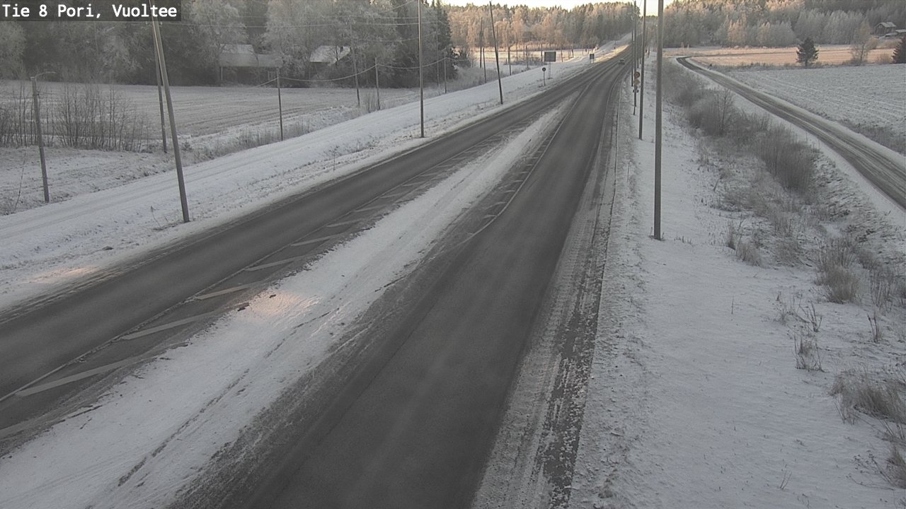 Kelikamerat Kuva Tie 8 Pori, Vuoltee, Pori, Satakunta