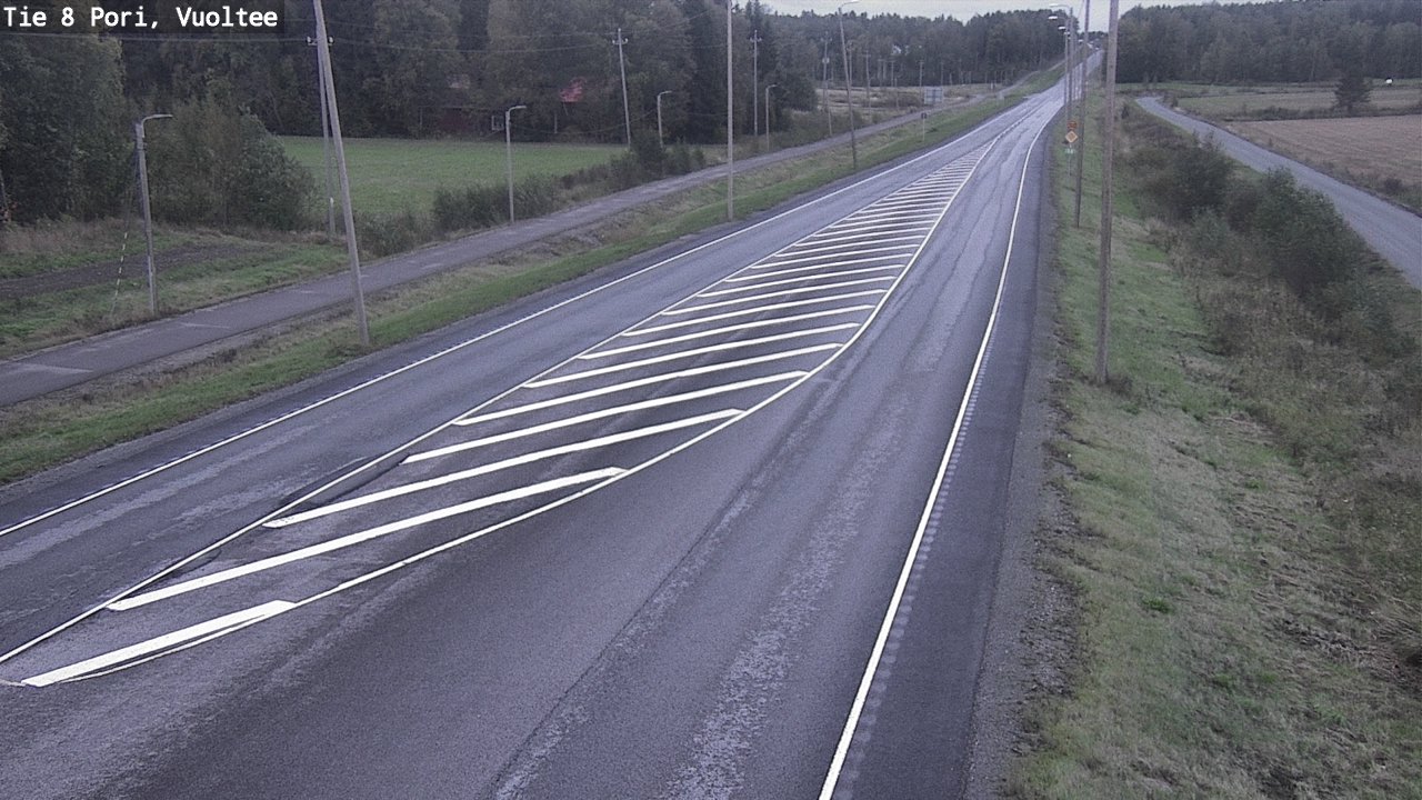 Kelikamerat Kuva Tie 8 Pori, Vuoltee, Pori, Satakunta