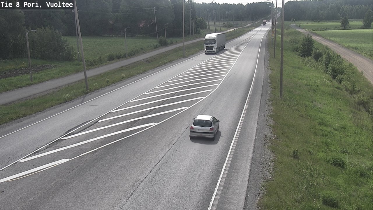 Kelikamerat Kuva Tie 8 Pori, Vuoltee, Pori, Satakunta