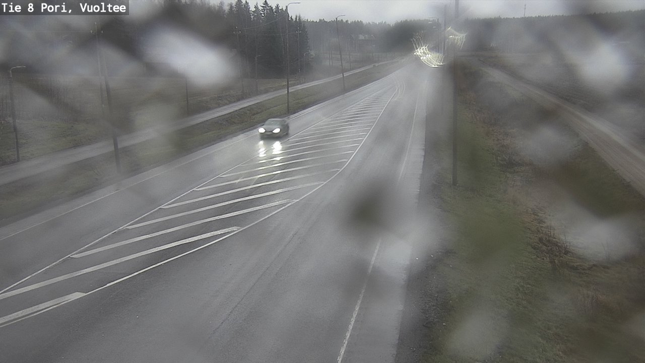 Weather Camera Image Road 8 Pori, Vuoltee, Pori, Satakunta