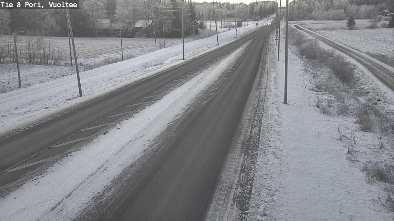 Kelikamerat Kuva Tie 8 Pori, Vuoltee, Pori, Satakunta