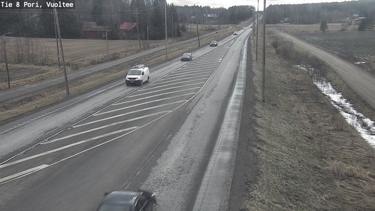 Kelikamerat Kuva Tie 8 Pori, Vuoltee, Pori, Satakunta