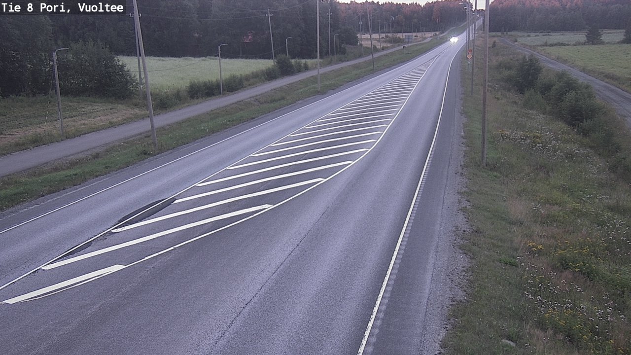 Kelikamerat Kuva Tie 8 Pori, Vuoltee, Pori, Satakunta