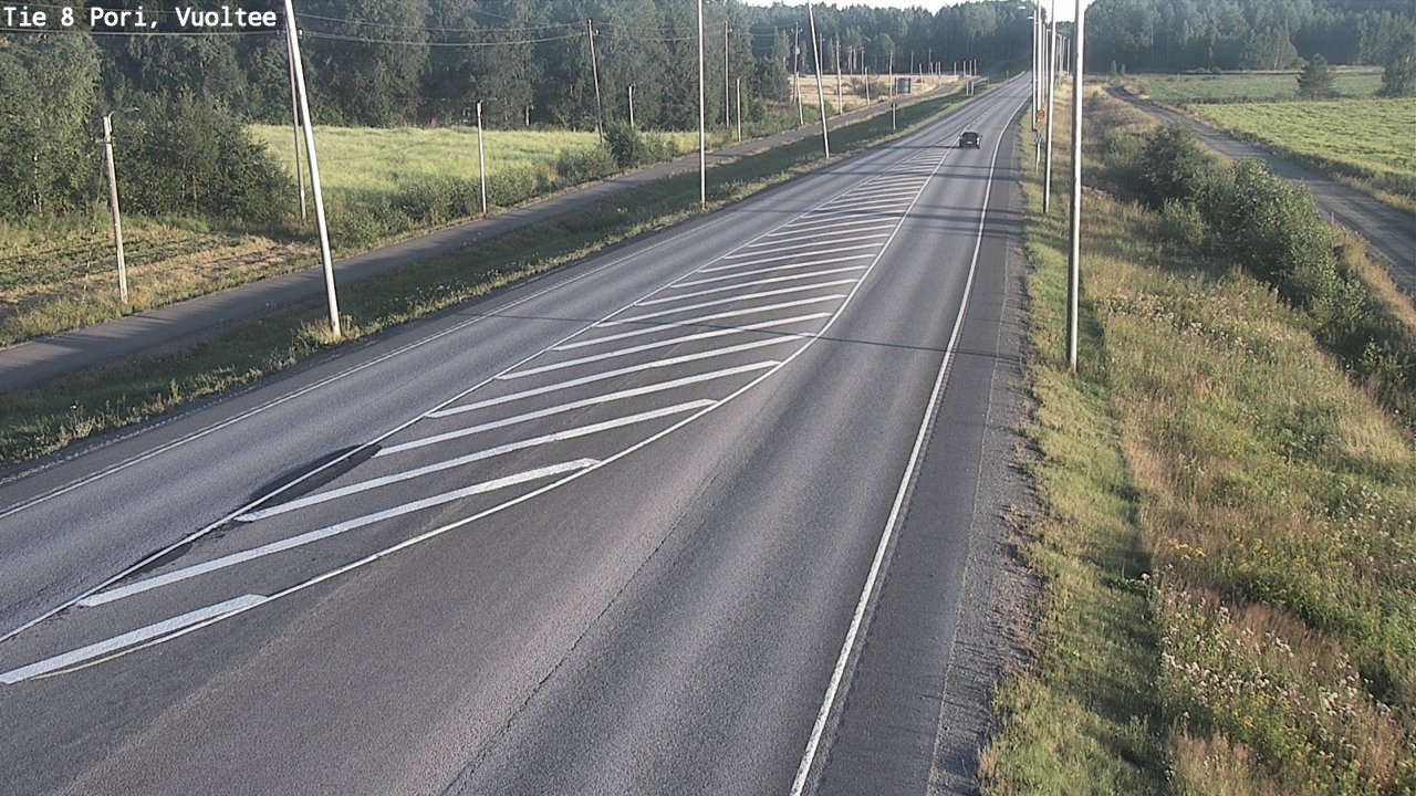Kelikamerat Kuva Tie 8 Pori, Vuoltee, Pori, Satakunta
