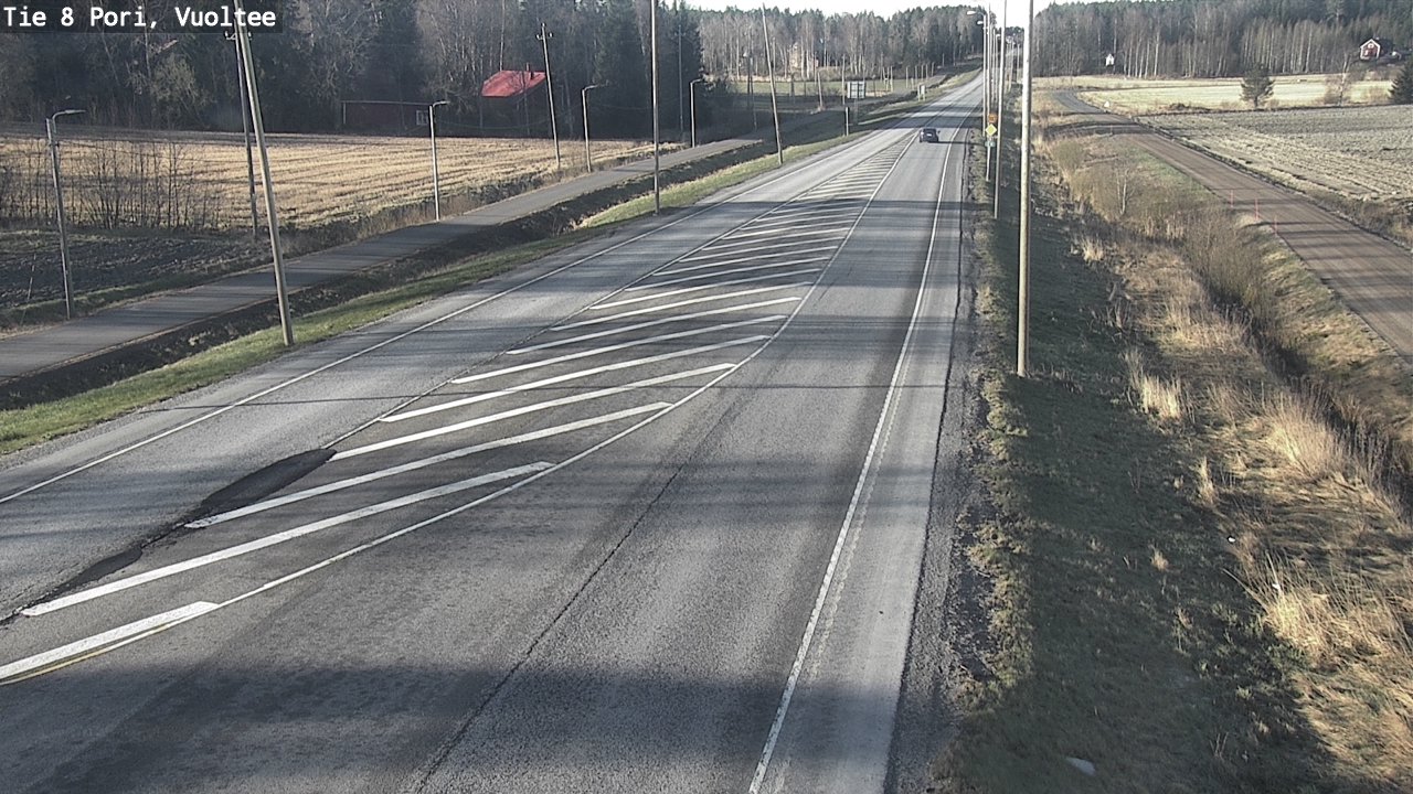 Kelikamerat Kuva Tie 8 Pori, Vuoltee, Pori, Satakunta