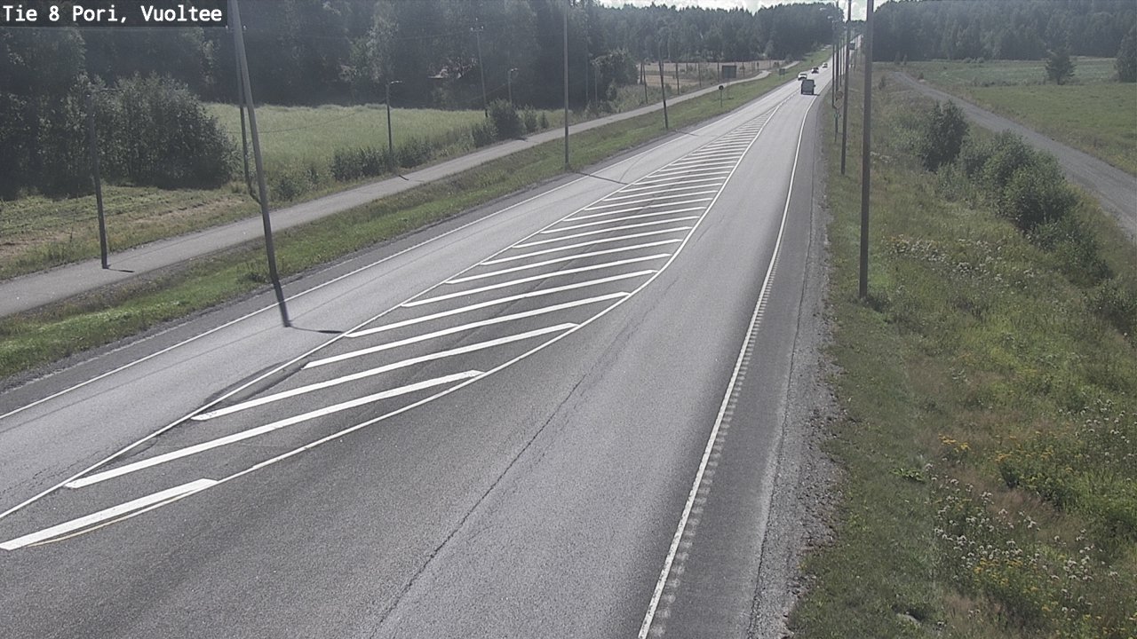 Kelikamerat Kuva Tie 8 Pori, Vuoltee, Pori, Satakunta