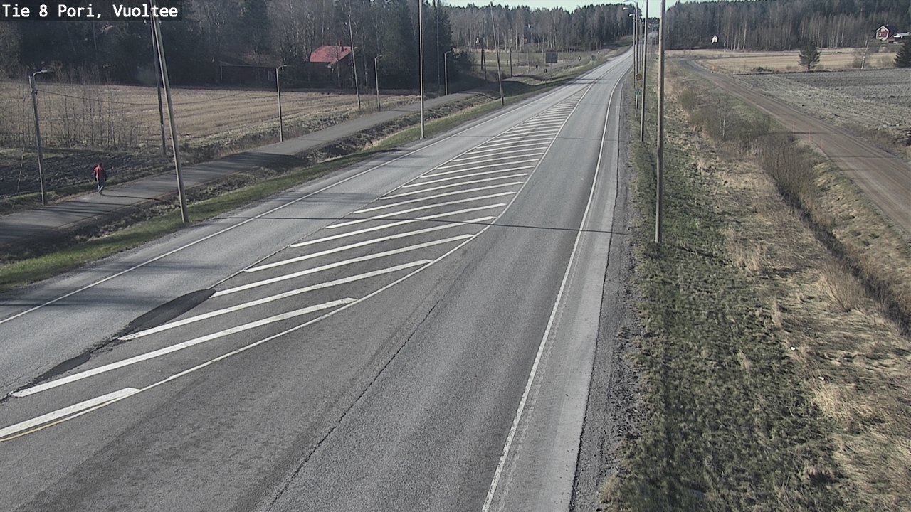 Kelikamerat Kuva Tie 8 Pori, Vuoltee, Pori, Satakunta