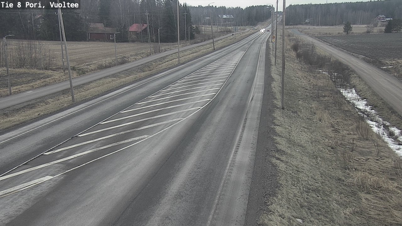 Weather Camera Image Road 8 Pori, Vuoltee, Pori, Satakunta