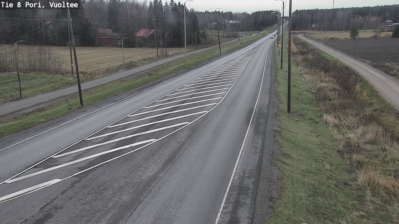 Kelikamerat Kuva Tie 8 Pori, Vuoltee, Pori, Satakunta