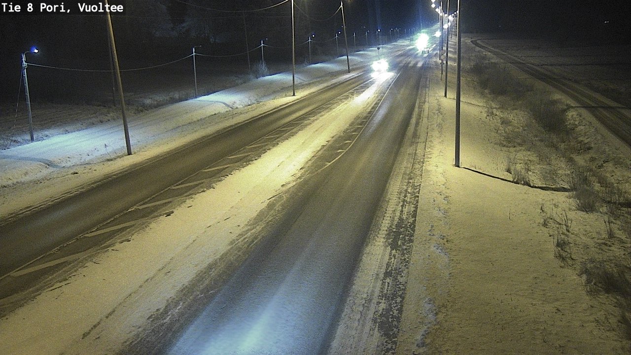 Kelikamerat Kuva Tie 8 Pori, Vuoltee, Pori, Satakunta