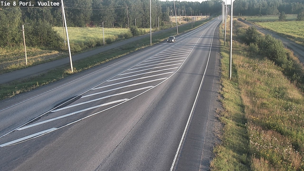 Kelikamerat Kuva Tie 8 Pori, Vuoltee, Pori, Satakunta