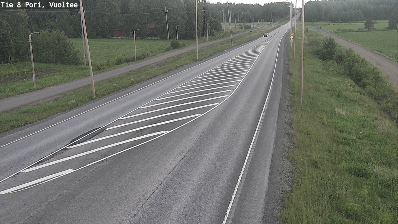 Kelikamerat Kuva Tie 8 Pori, Vuoltee, Pori, Satakunta