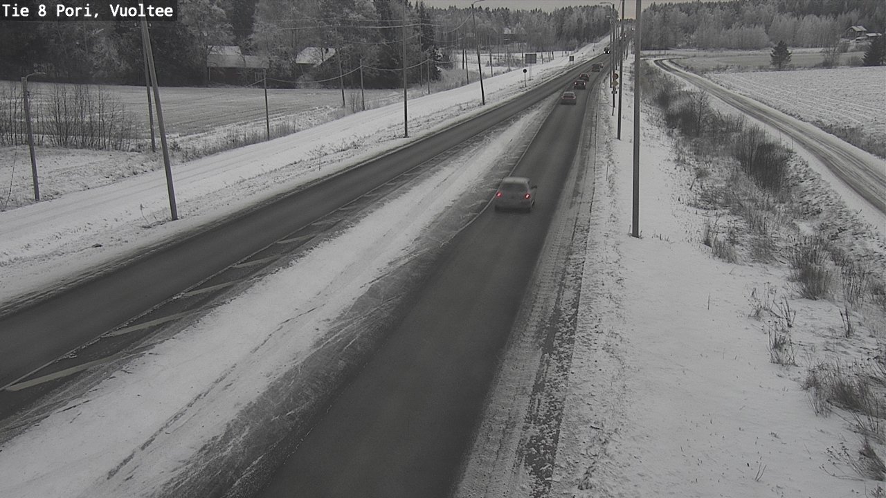 Kelikamerat Kuva Tie 8 Pori, Vuoltee, Pori, Satakunta