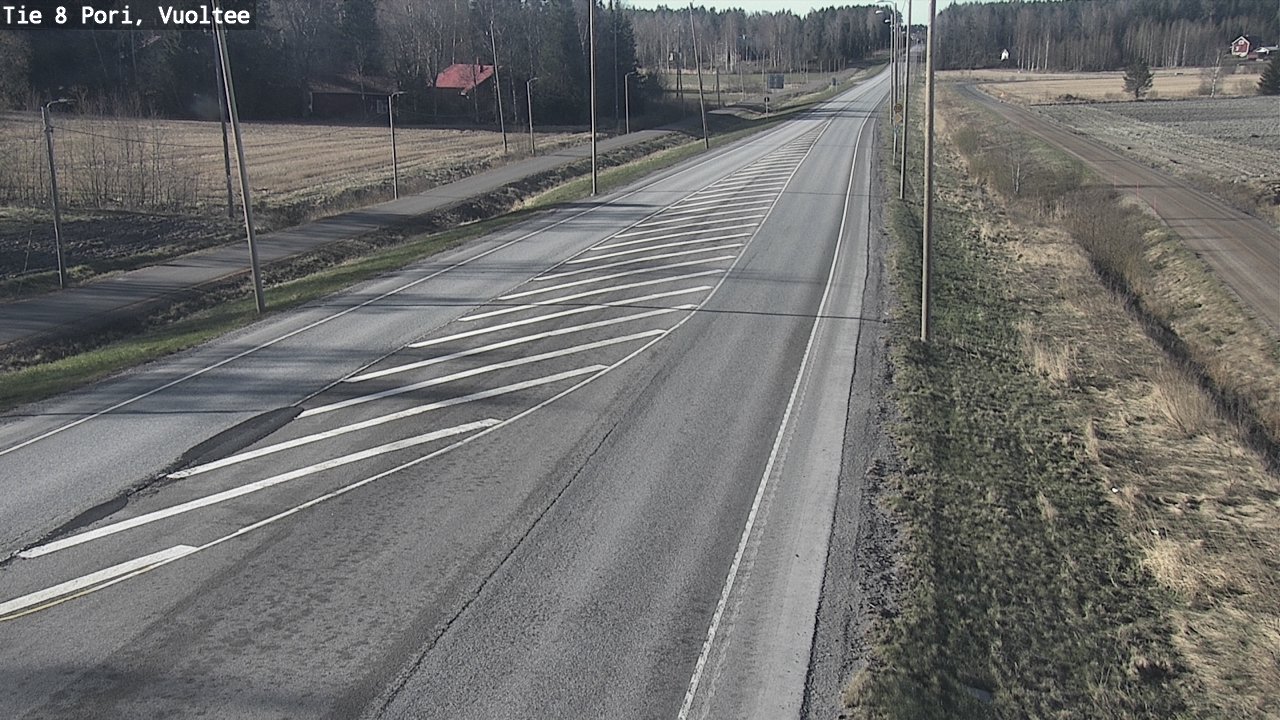 Kelikamerat Kuva Tie 8 Pori, Vuoltee, Pori, Satakunta