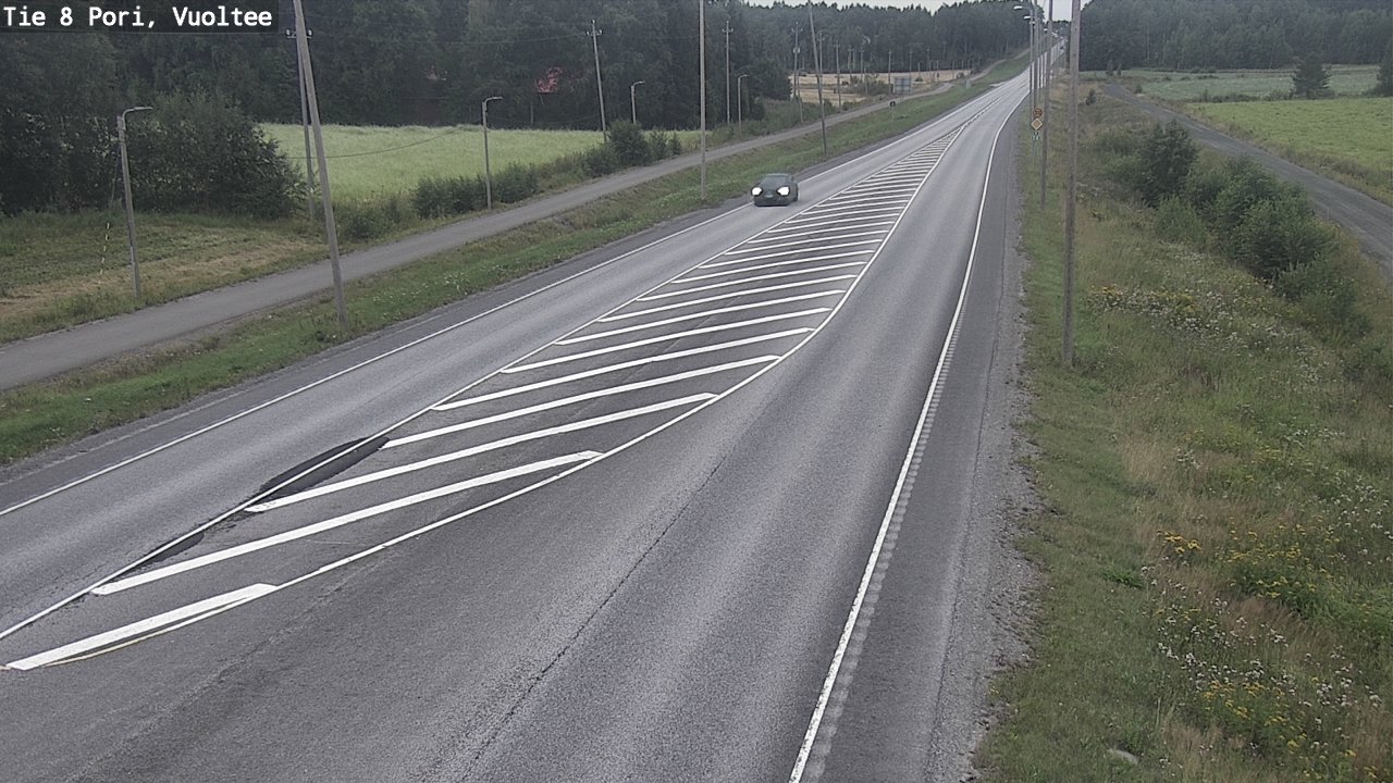 Kelikamerat Kuva Tie 8 Pori, Vuoltee, Pori, Satakunta