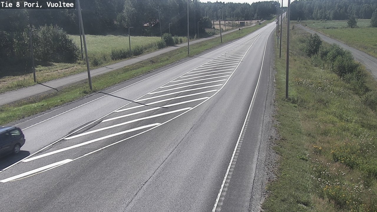 Kelikamerat Kuva Tie 8 Pori, Vuoltee, Pori, Satakunta