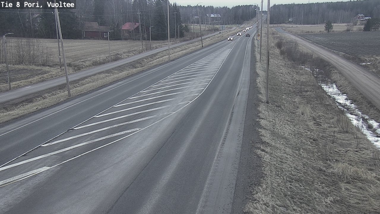 Kelikamerat Kuva Tie 8 Pori, Vuoltee, Pori, Satakunta