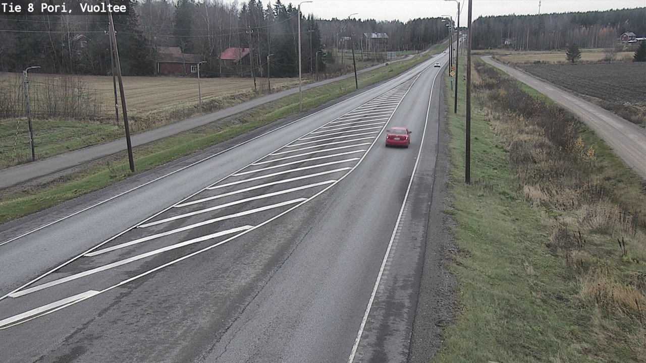 Kelikamerat Kuva Tie 8 Pori, Vuoltee, Pori, Satakunta