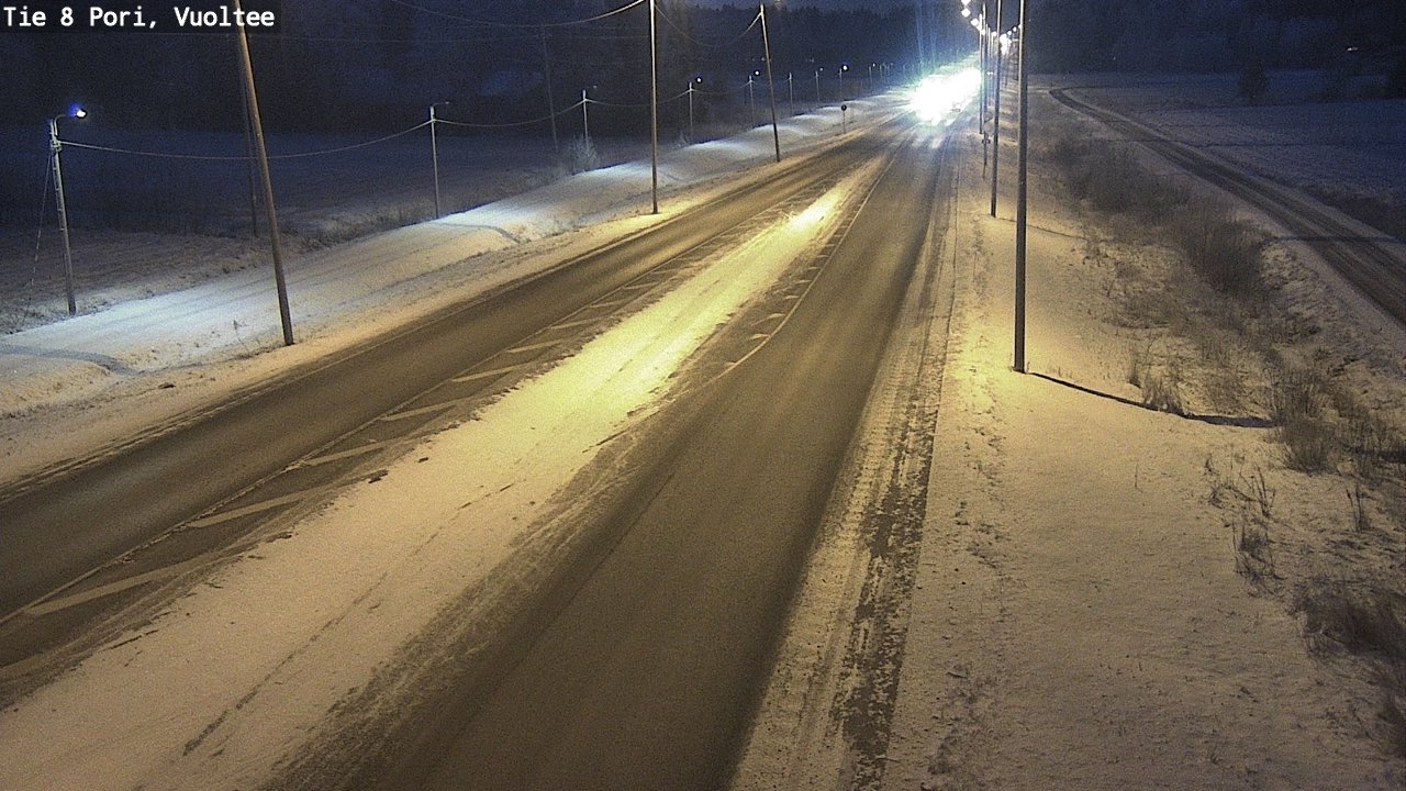 Kelikamerat Kuva Tie 8 Pori, Vuoltee, Pori, Satakunta