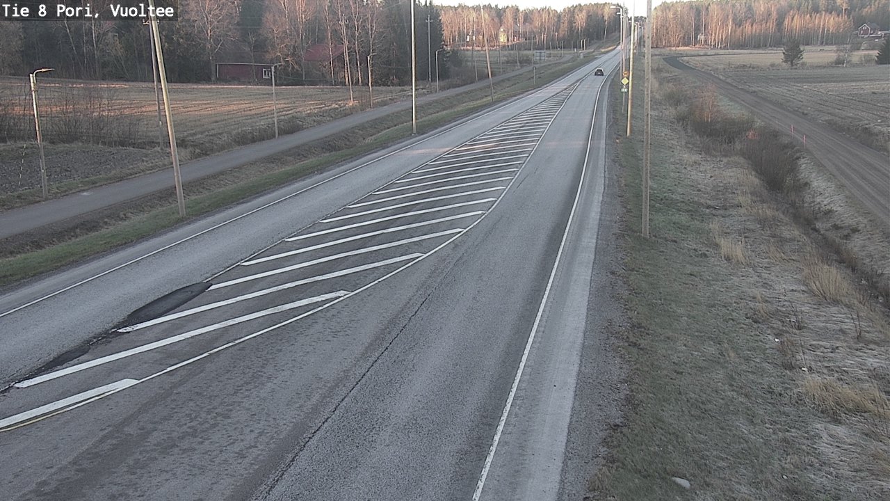 Kelikamerat Kuva Tie 8 Pori, Vuoltee, Pori, Satakunta