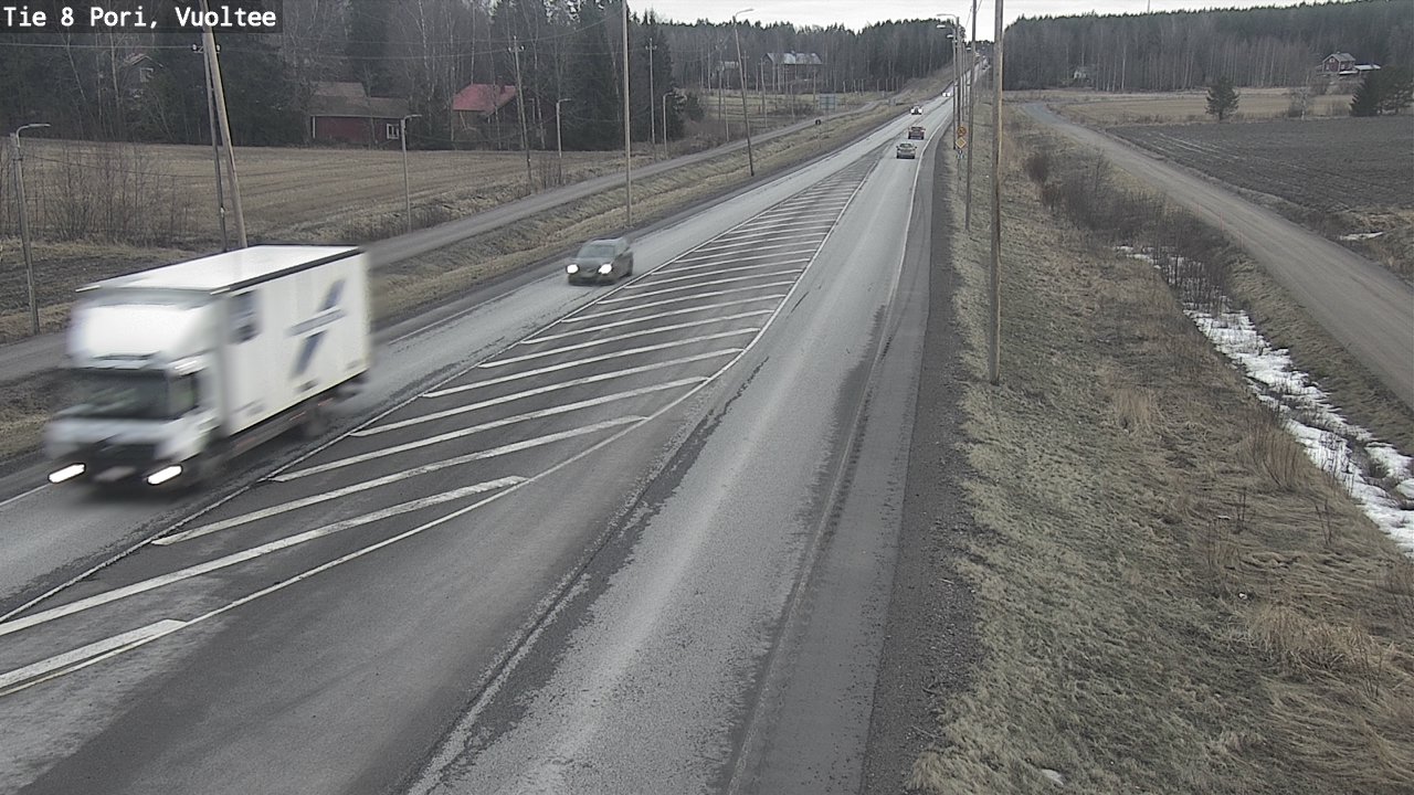 Kelikamerat Kuva Tie 8 Pori, Vuoltee, Pori, Satakunta