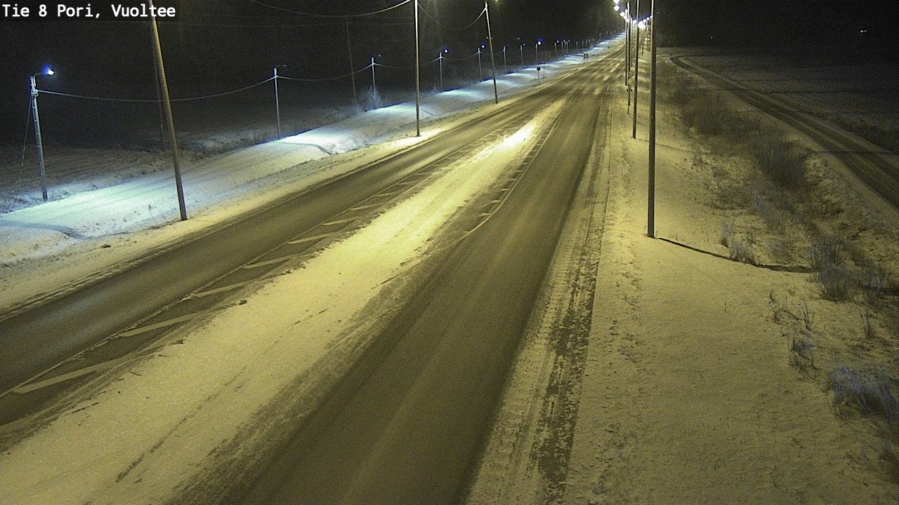 Kelikamerat Kuva Tie 8 Pori, Vuoltee, Pori, Satakunta