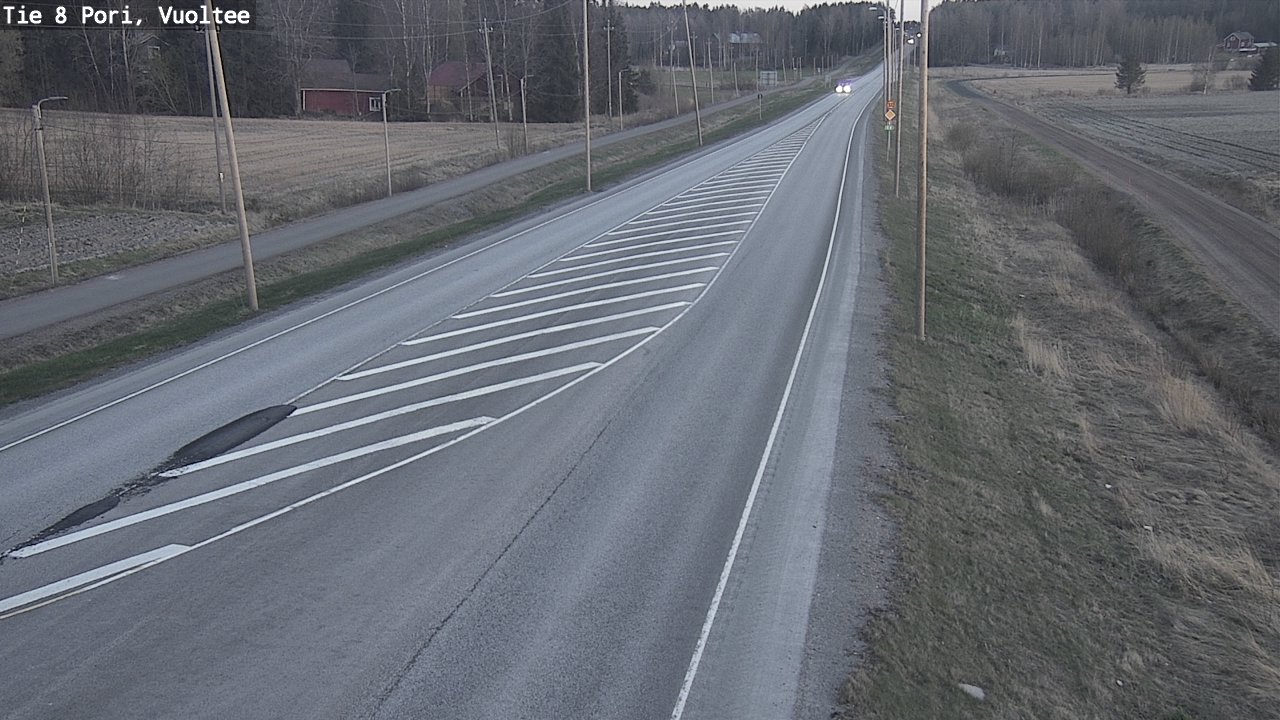 Kelikamerat Kuva Tie 8 Pori, Vuoltee, Pori, Satakunta