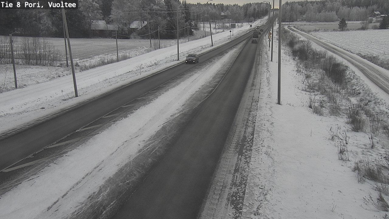 Kelikamerat Kuva Tie 8 Pori, Vuoltee, Pori, Satakunta