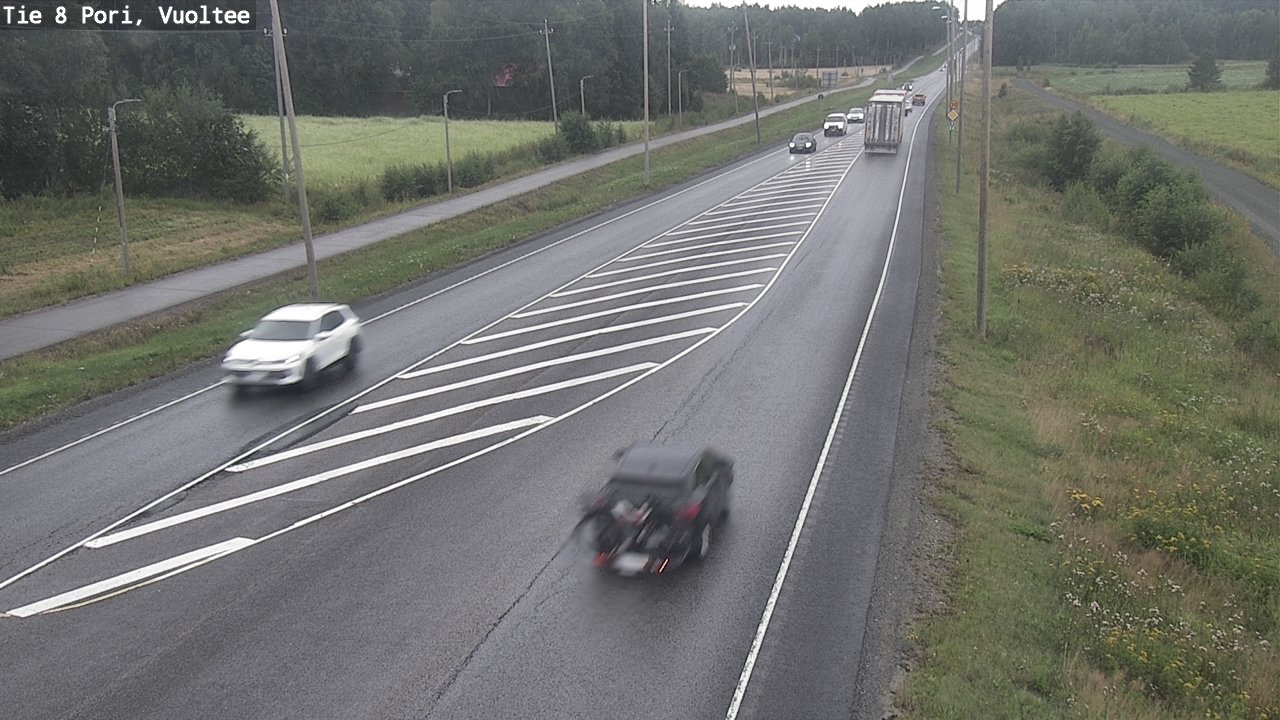 Weather Camera Image Road 8 Pori, Vuoltee, Pori, Satakunta