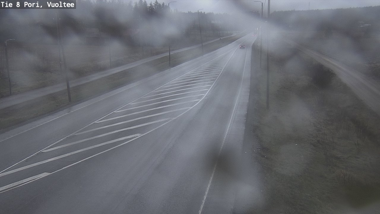 Weather Camera Image Road 8 Pori, Vuoltee, Pori, Satakunta
