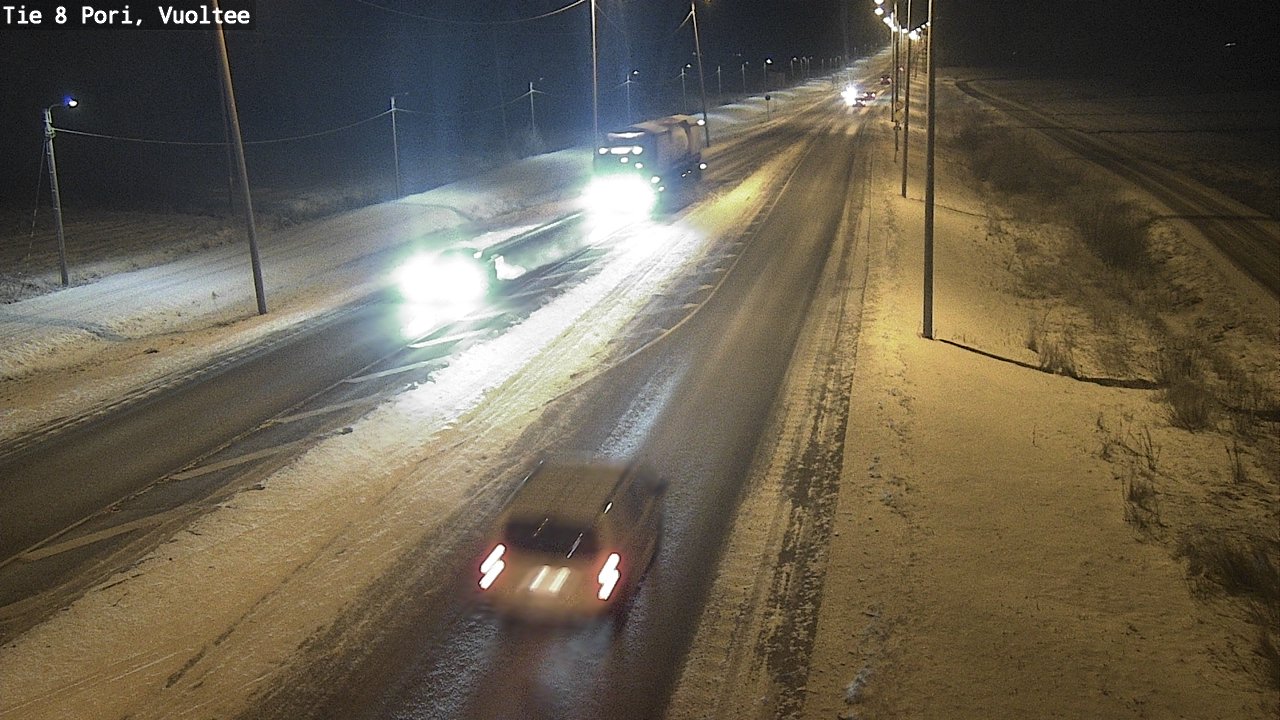 Kelikamerat Kuva Tie 8 Pori, Vuoltee, Pori, Satakunta