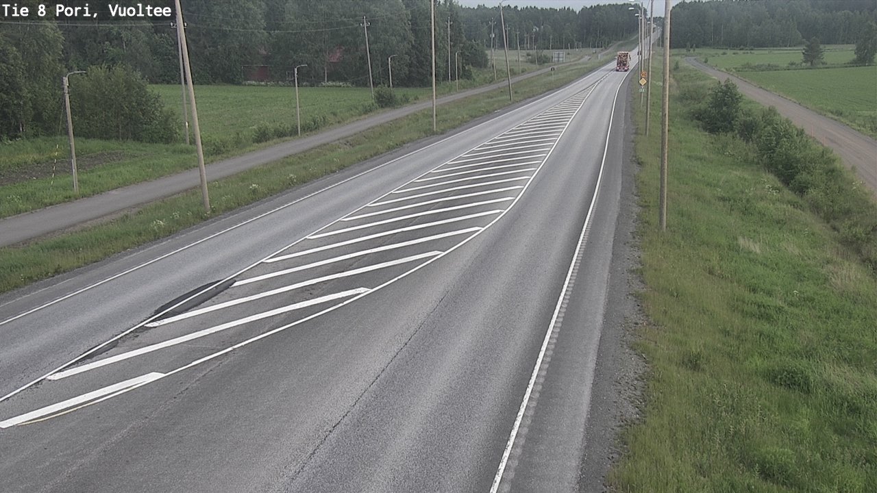 Kelikamerat Kuva Tie 8 Pori, Vuoltee, Pori, Satakunta