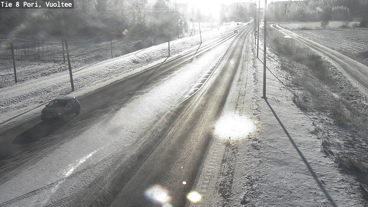 Kelikamerat Kuva Tie 8 Pori, Vuoltee, Pori, Satakunta