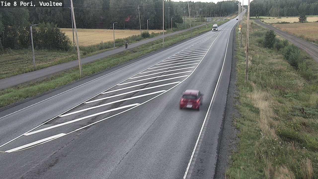 Kelikamerat Kuva Tie 8 Pori, Vuoltee, Pori, Satakunta