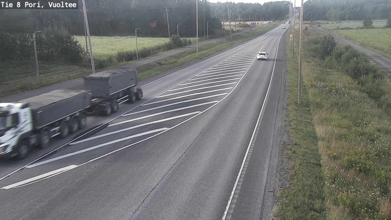 Kelikamerat Kuva Tie 8 Pori, Vuoltee, Pori, Satakunta