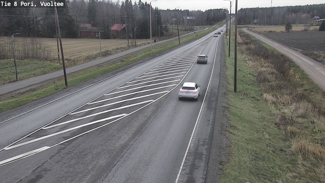 Kelikamerat Kuva Tie 8 Pori, Vuoltee, Pori, Satakunta