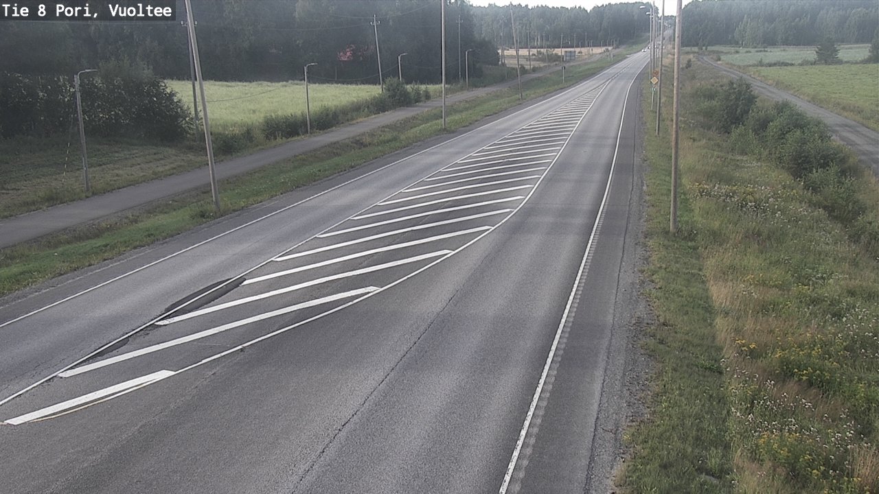 Kelikamerat Kuva Tie 8 Pori, Vuoltee, Pori, Satakunta