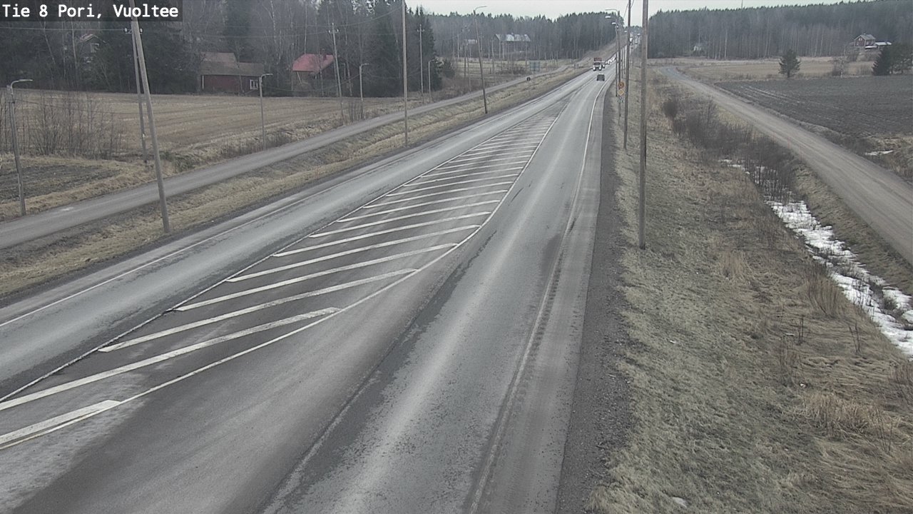 Weather Camera Image Väg 8 Björneborg, Vuoltee, Pori, Satakunta