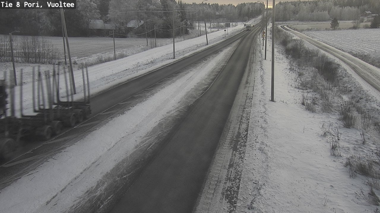 Kelikamerat Kuva Tie 8 Pori, Vuoltee, Pori, Satakunta