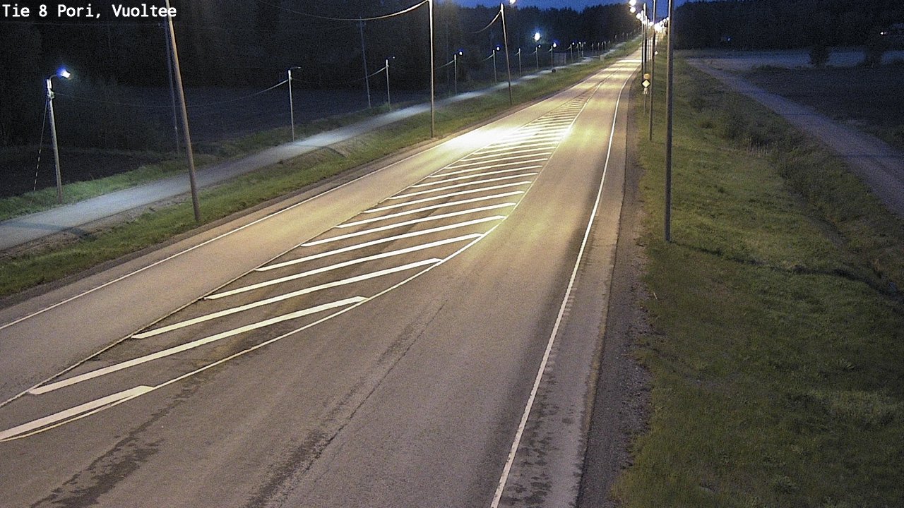 Weather Camera Image Road 8 Pori, Vuoltee, Pori, Satakunta
