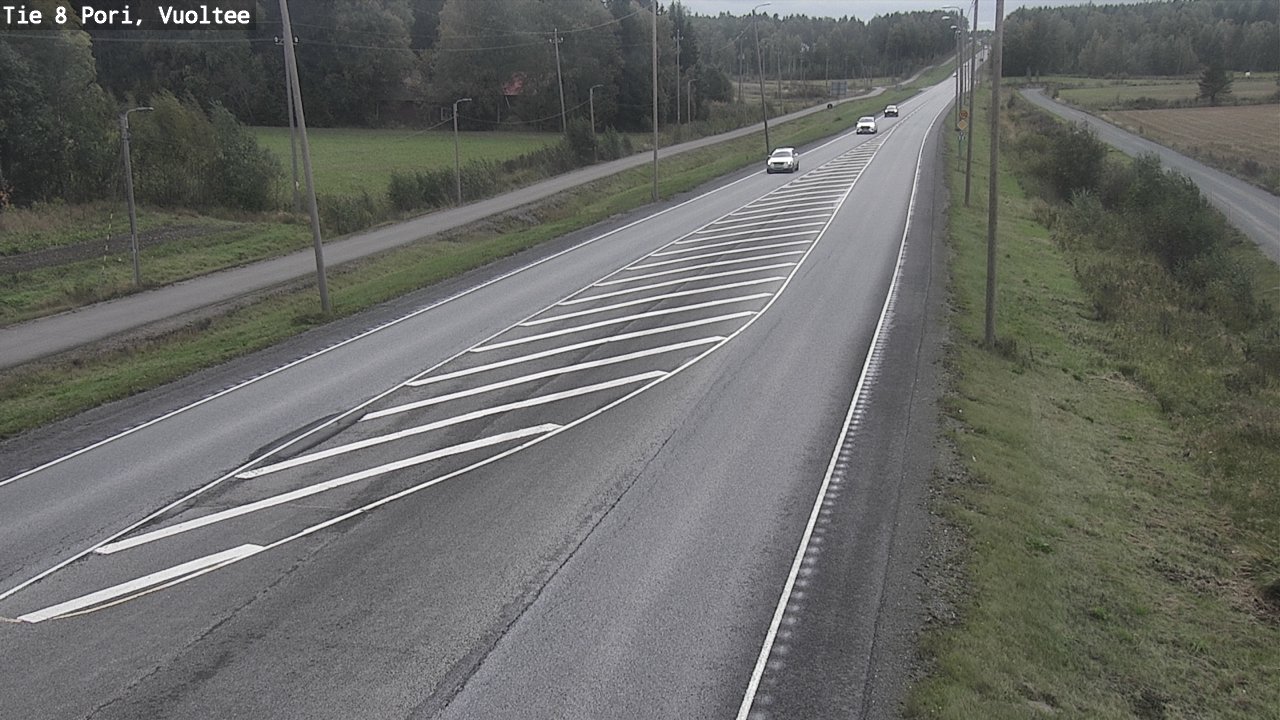 Kelikamerat Kuva Tie 8 Pori, Vuoltee, Pori, Satakunta