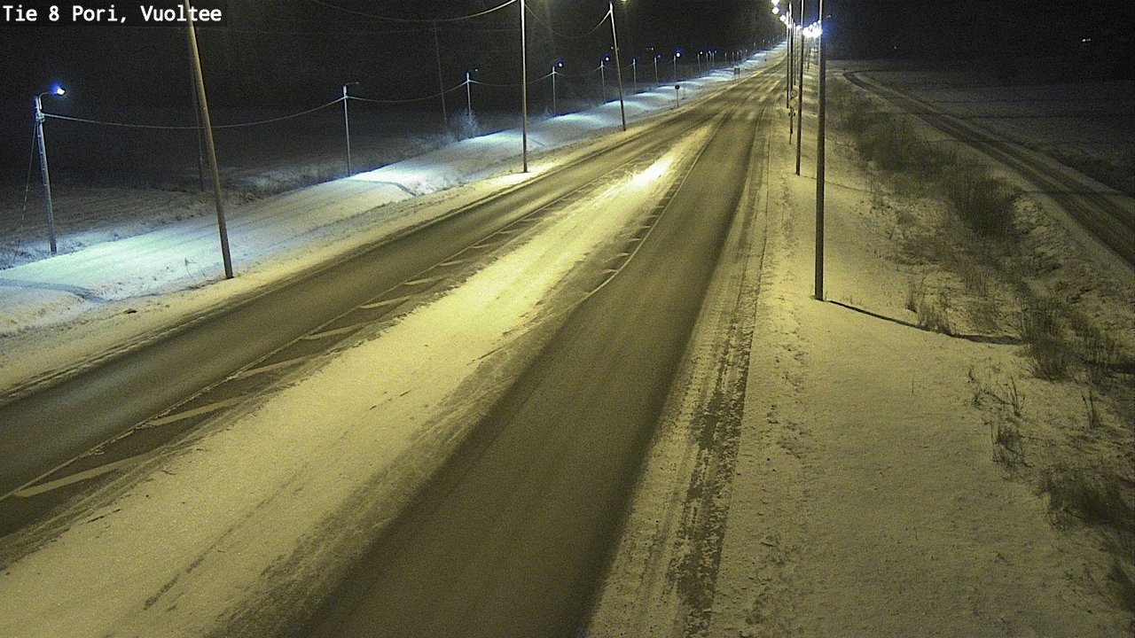 Kelikamerat Kuva Tie 8 Pori, Vuoltee, Pori, Satakunta