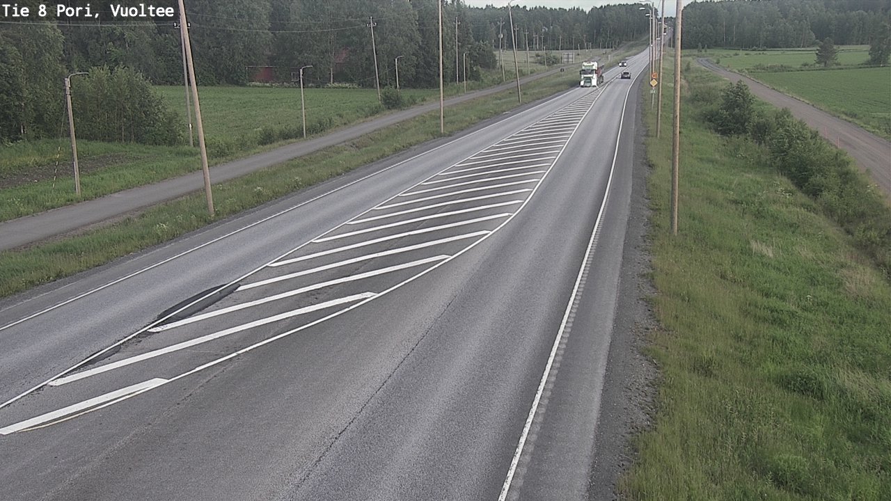 Kelikamerat Kuva Tie 8 Pori, Vuoltee, Pori, Satakunta