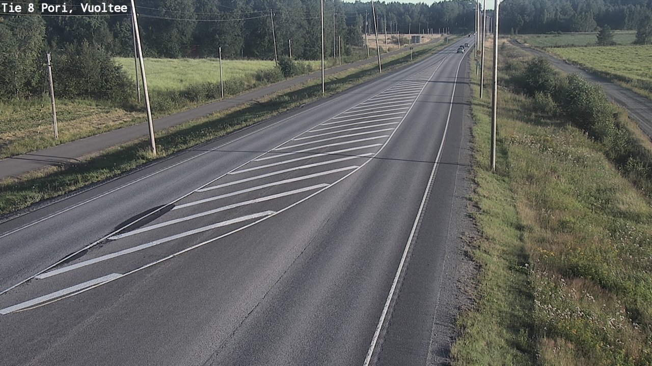 Kelikamerat Kuva Tie 8 Pori, Vuoltee, Pori, Satakunta