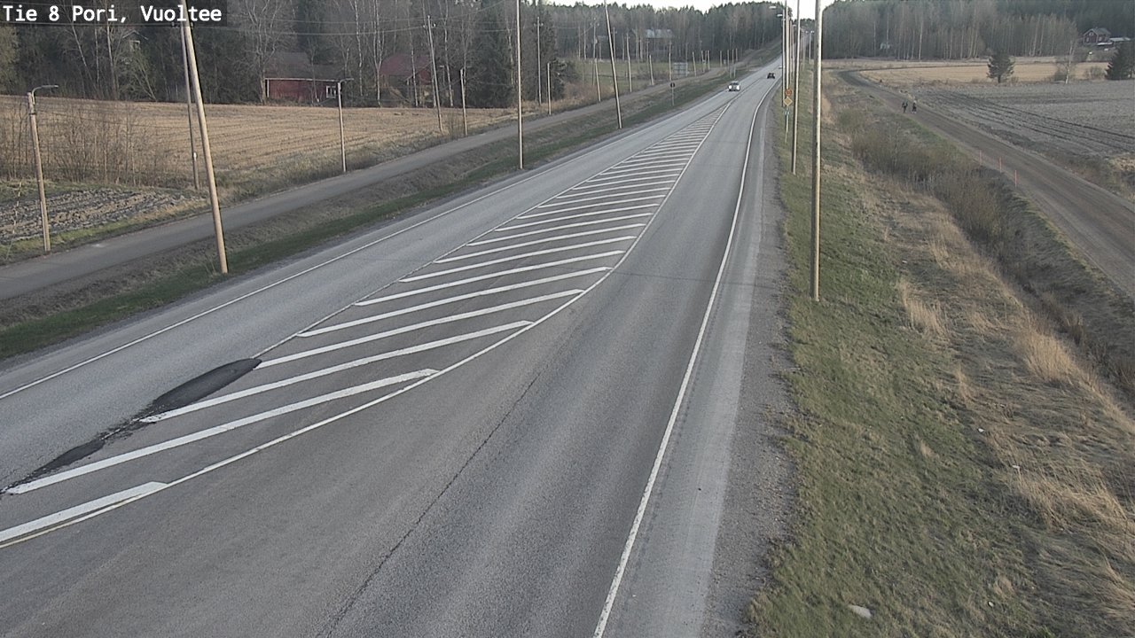Kelikamerat Kuva Tie 8 Pori, Vuoltee, Pori, Satakunta