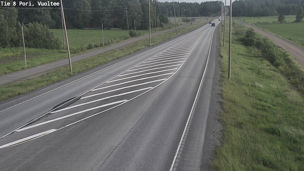Kelikamerat Kuva Tie 8 Pori, Vuoltee, Pori, Satakunta
