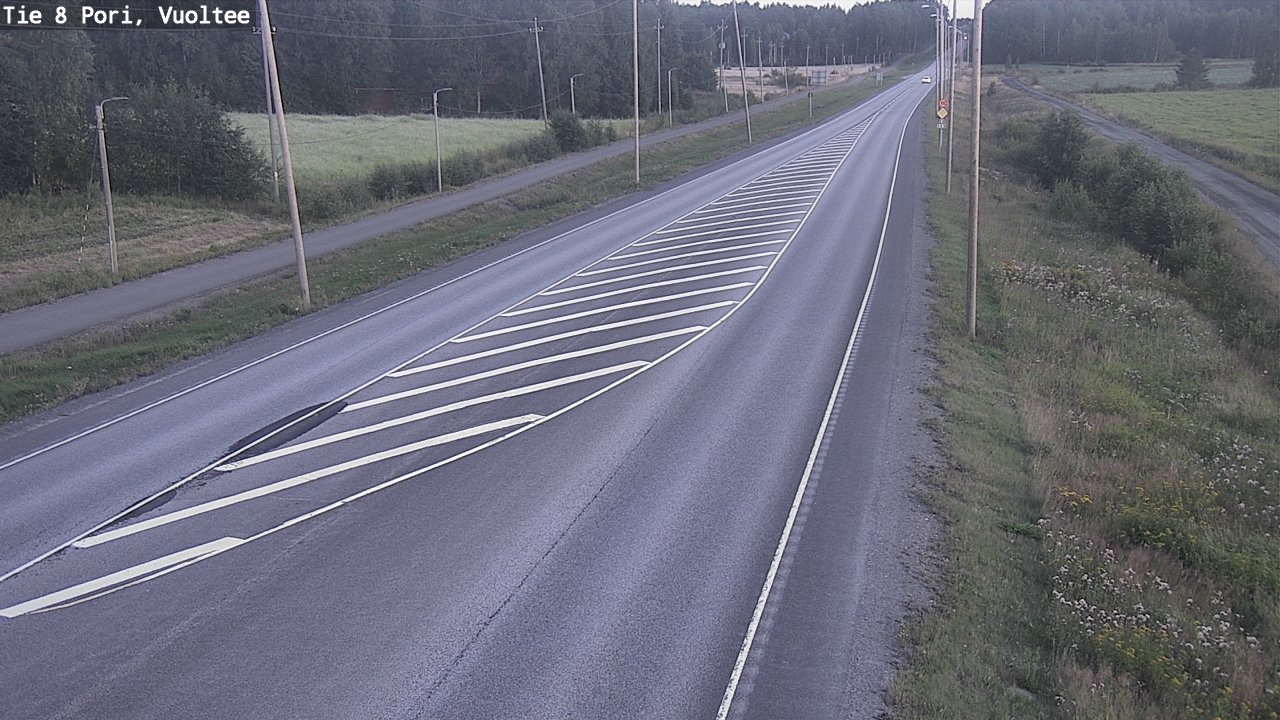 Kelikamerat Kuva Tie 8 Pori, Vuoltee, Pori, Satakunta
